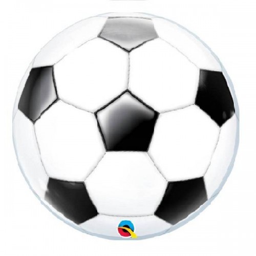Globo burbuja Pelota de futbol (1 ud)