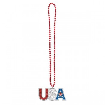 Collar "USA" brillante (1 ud)