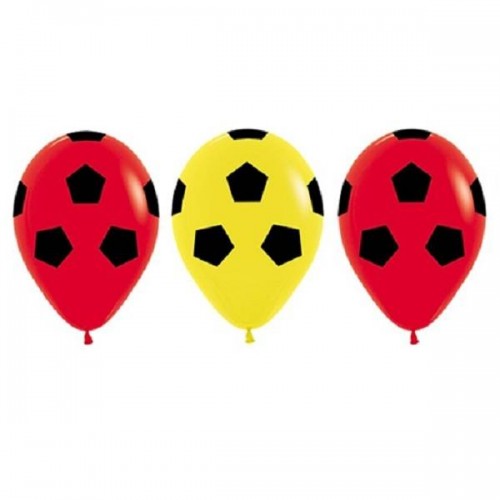 Globos Balón Fútbol (10 uds)