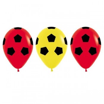 Globos Balón Fútbol España (12 uds)