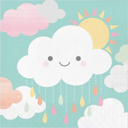 Servilletas Smiling Clouds Grandes (16 uds)