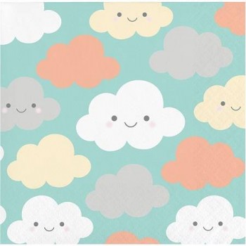Servilletas Smiling Clouds Pequeñas (16 uds)