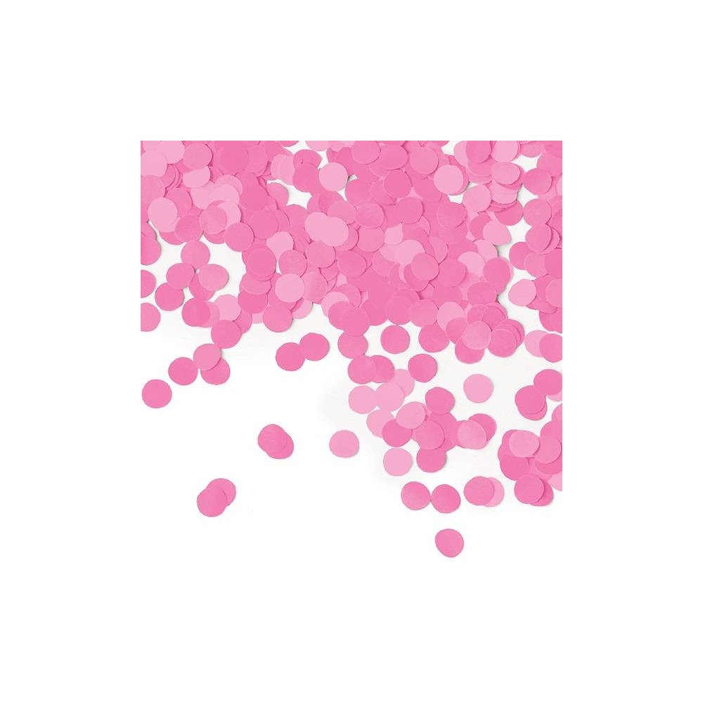 Confeti papel rosa pastel (1 ud)