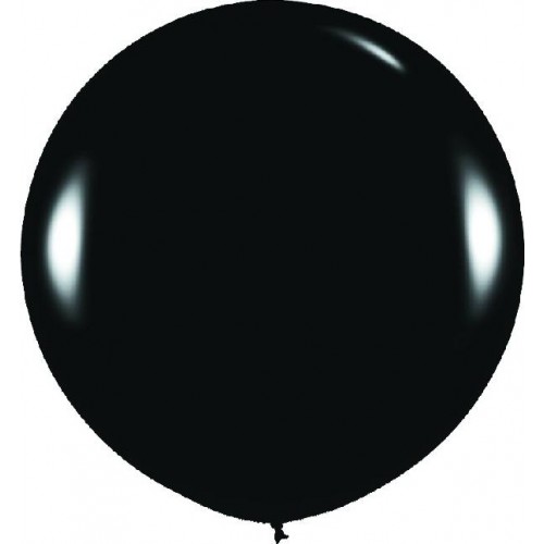 Globo Gigante Negro 90 cm (1 ud)