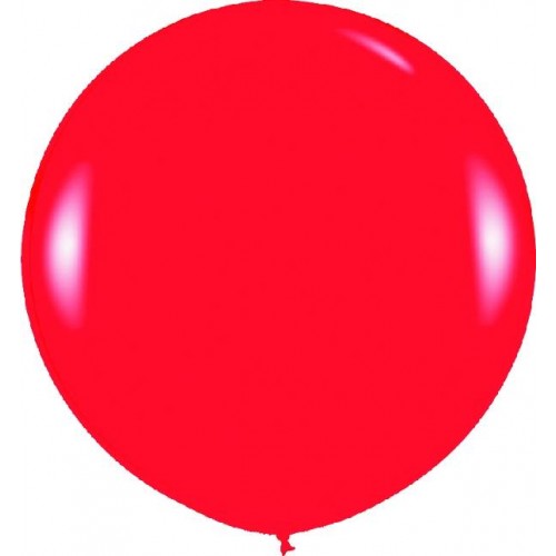 Globo Gigante Rojo 90 cm (1 ud)