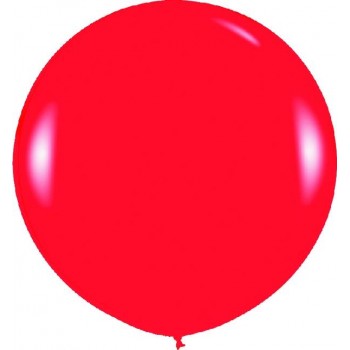 Globo Gigante Rojo 90 cm (1 ud)