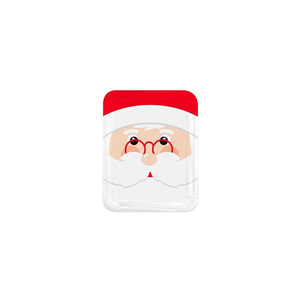 Platos Emoji Navidad 23 cm (8uds)