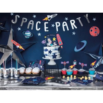 Banner "Space Party" (1 ud)