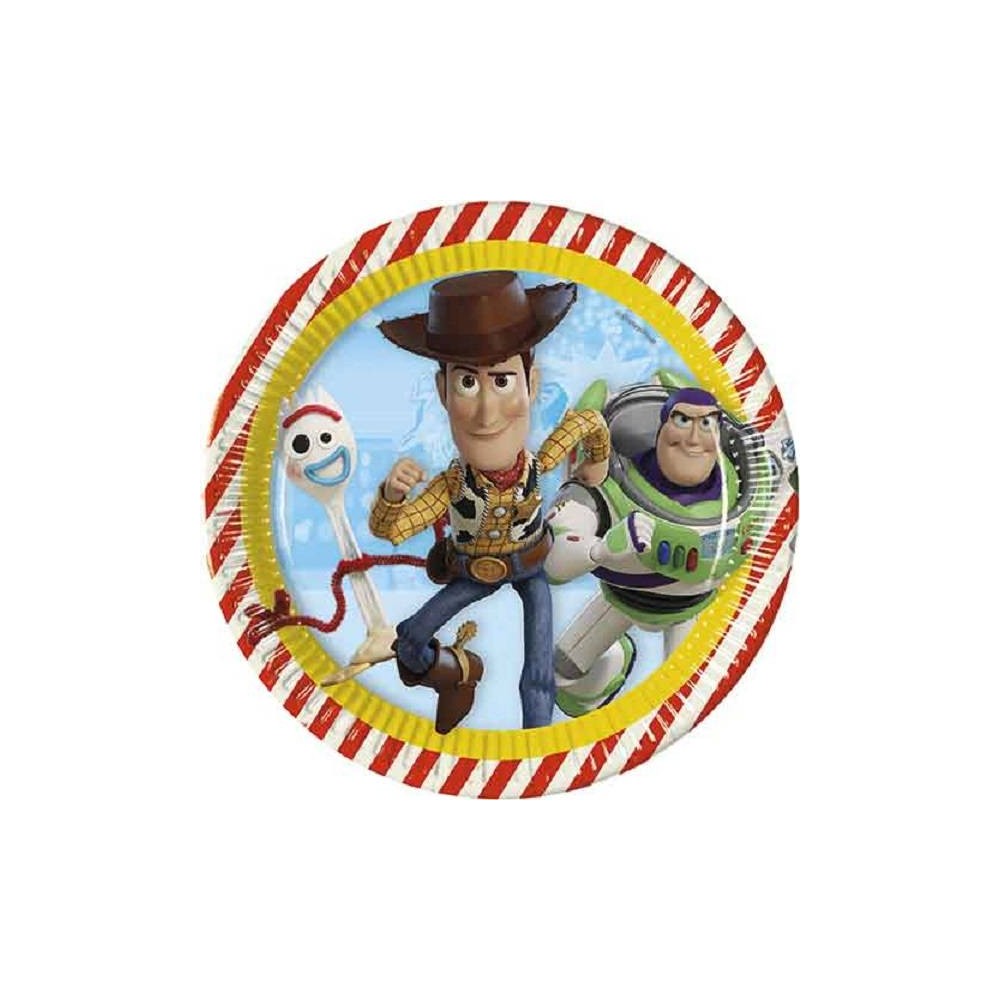 Platos Toy Story 4 - 23 cm (8 uds)