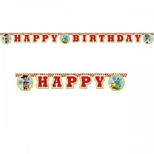 Guirnalda Toy Story "Happy Birthday" (1 ud)