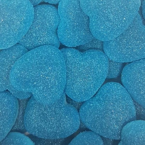 Corazones Rellenos Azul (40 uds)