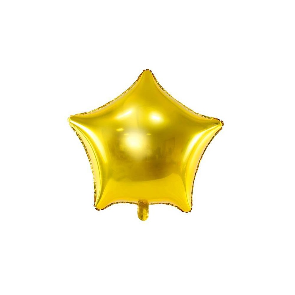 Balão Estrela ouro 48 cm (1 ud)