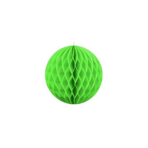 Bola Nido de Abeja Verde 10 cm (1ud)