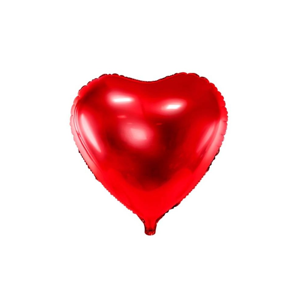Globo Corazón Rojo 61 cm (1 ud)