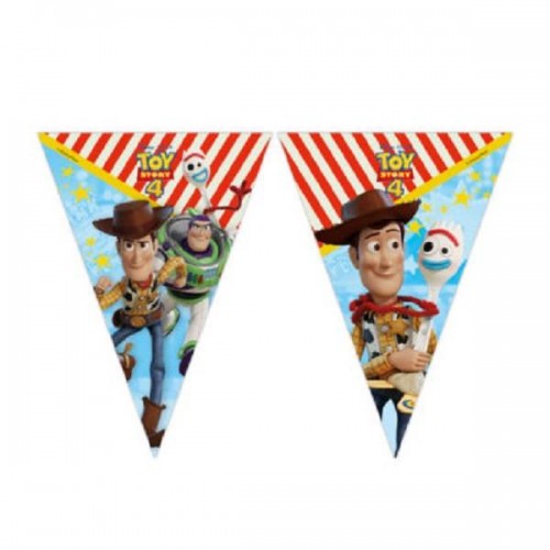 Bandeira triângulo Toy Story 4