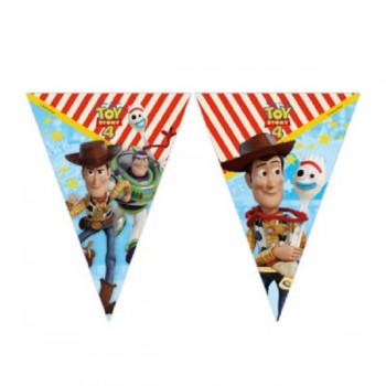 Bandeira triângulo Toy Story 4