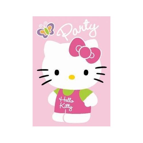 Invitaciones Hello Kitty  (8 uds)