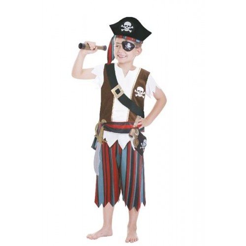 Disfraz de Pirata - 3 a 6 años (1 ud)