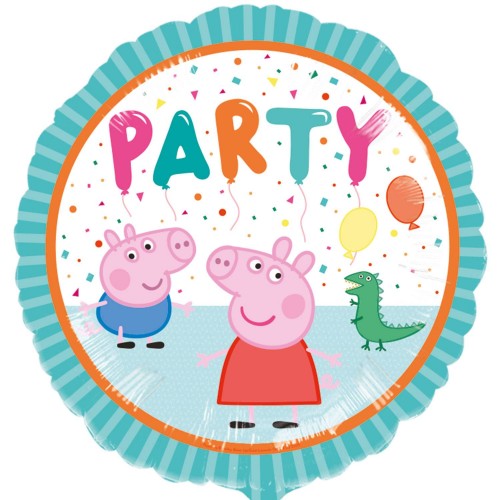 Globo Foil Peppa Pig  party (1 ud)