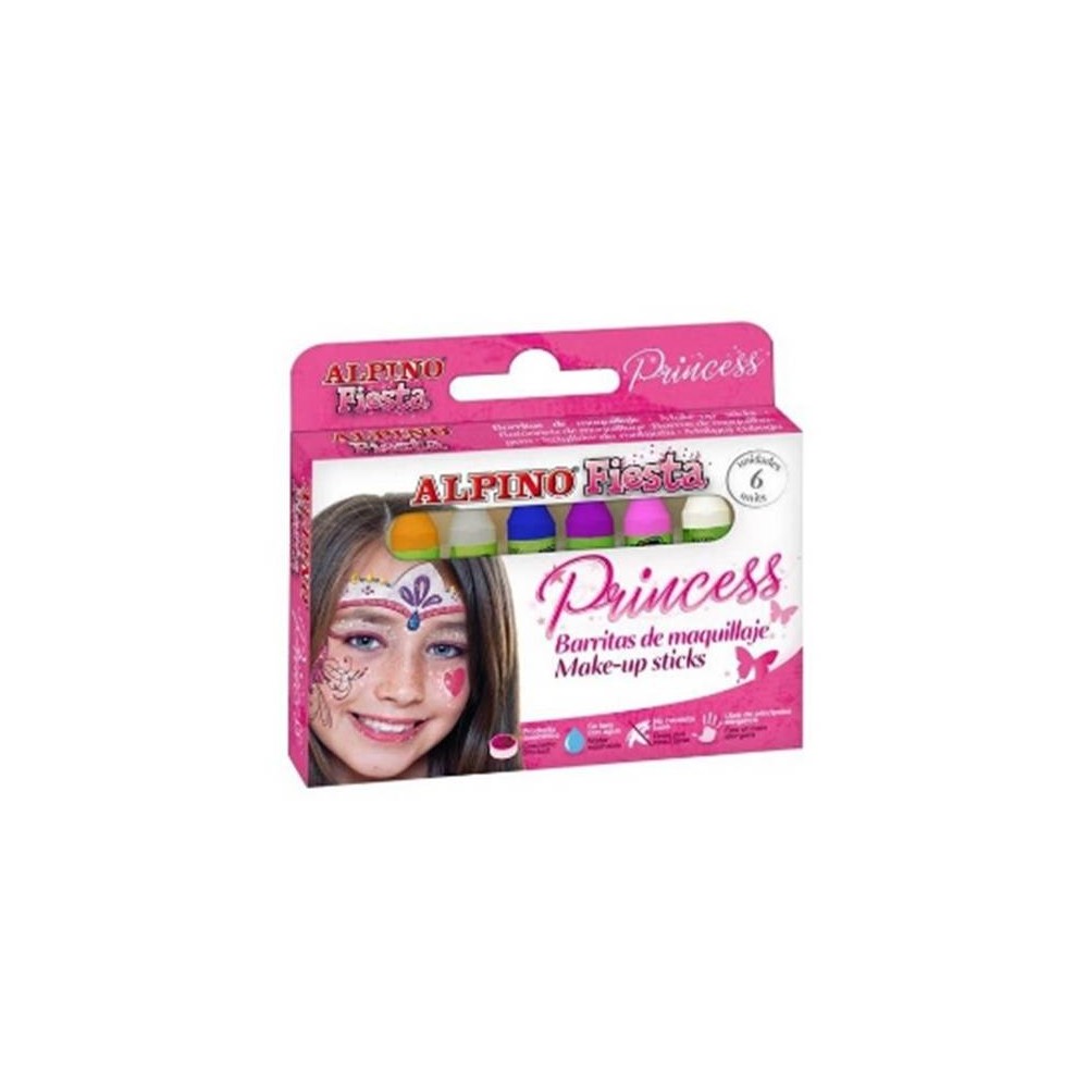 Estuche maquillaje Princess  Alpino (6 uds)