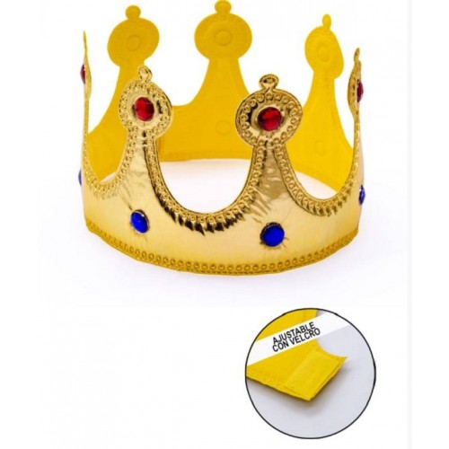 Coroa dourada (1 ud)