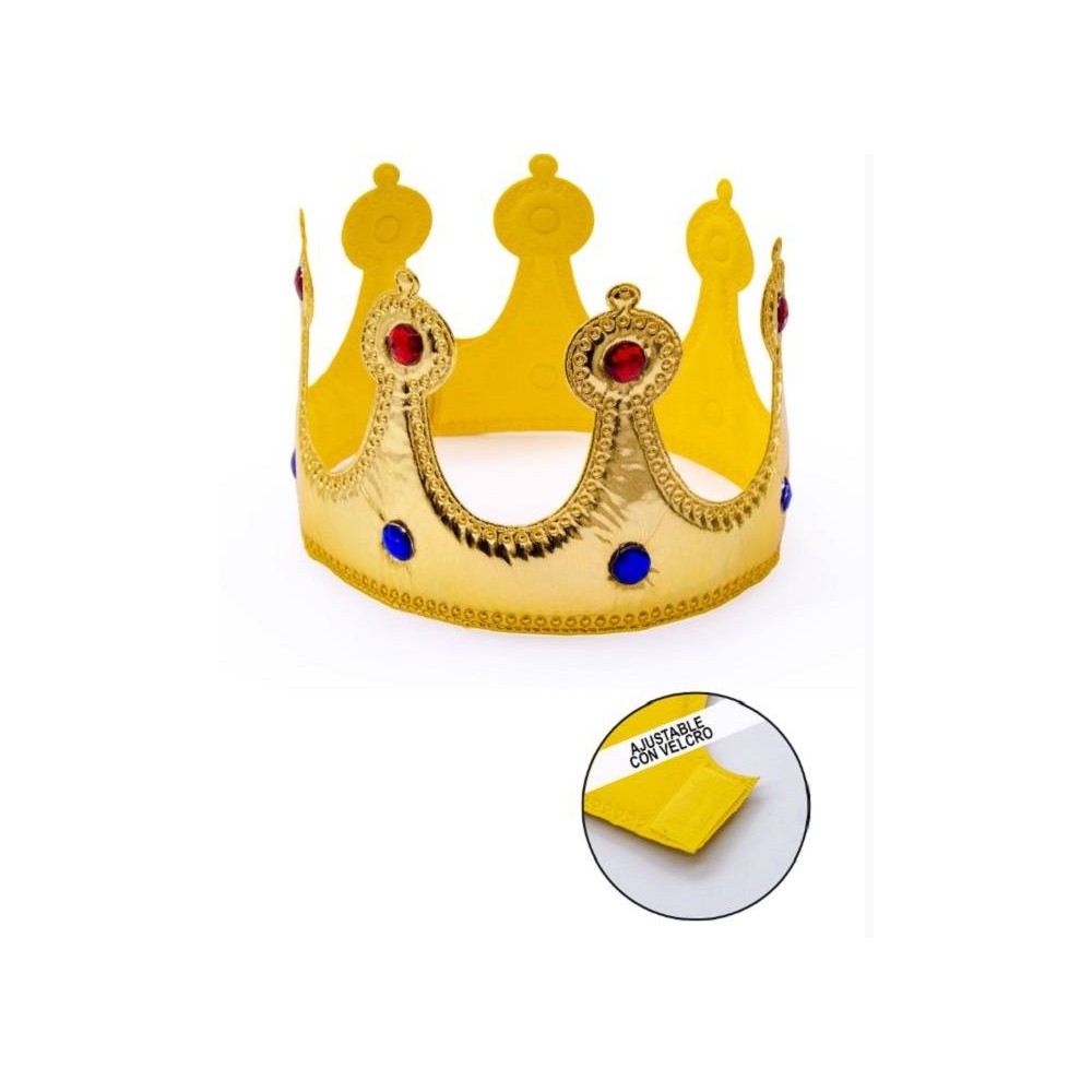 Coroa dourada (1 ud)