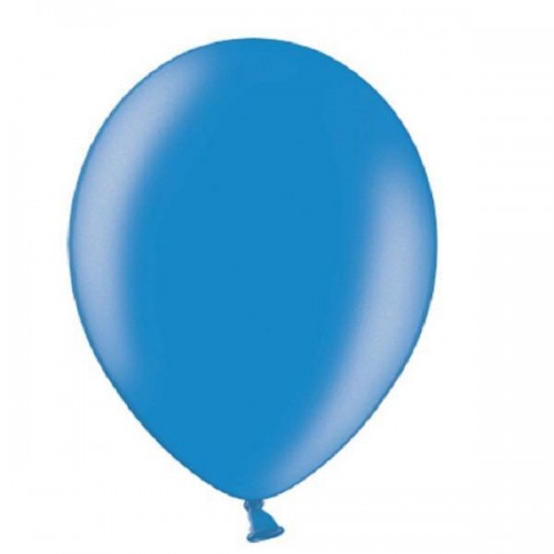 Globos Azul cielo metálico (10 uds)