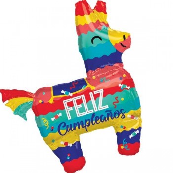 Globo Foil forma piñata burro (1 ud)