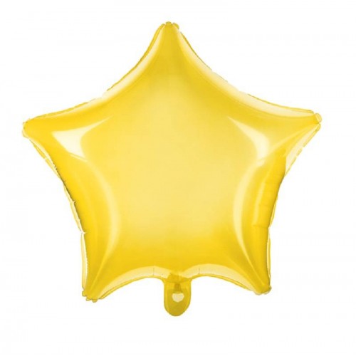 Balão Estrela Amarela 48 cm (1 ud)