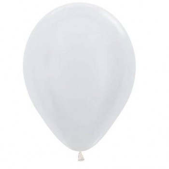 Balões Branco Satin (50 uds)