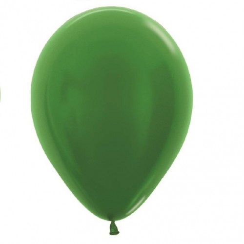 Balões Verde Lima Metal (50 uds)