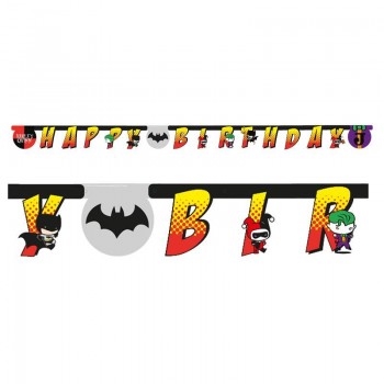 Banner Batman e Joker Comic "Happy Birthday" (1 ud)