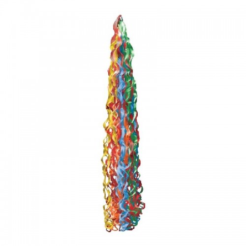 Cordão decorado para balões com fitas coloridas (1 ud)
