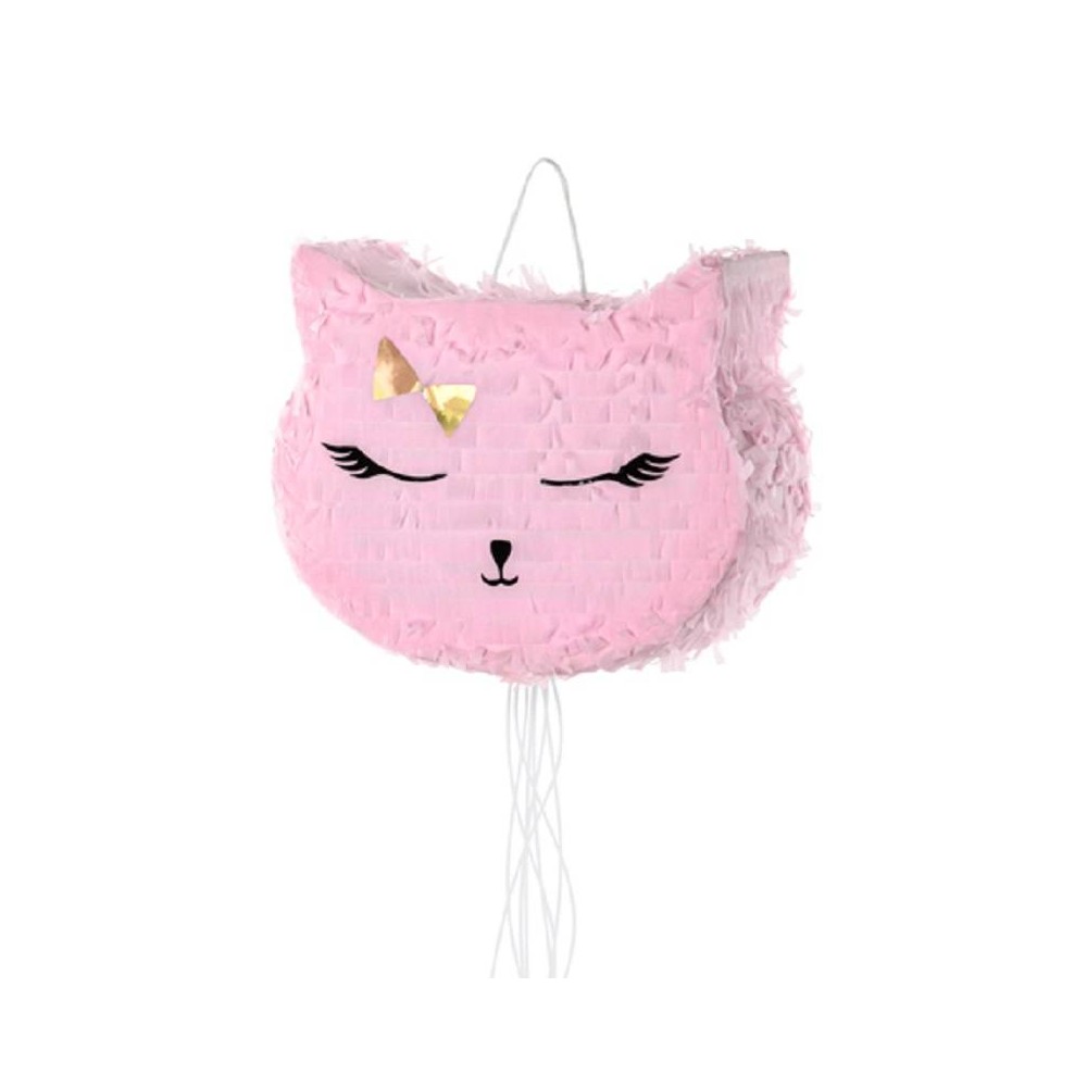 Piñata con forma de gato mediana (1 ud)