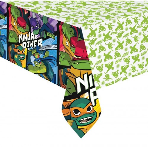 Mantel Plástico Tortugas Ninja (1 ud)