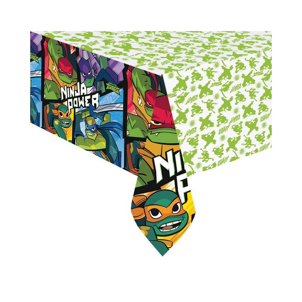 Toalha de Mesa Plástico Tartarugas Ninja (1 ud)