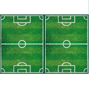 Toalha de Mesa Plástico Campo Futebol (1 ud)