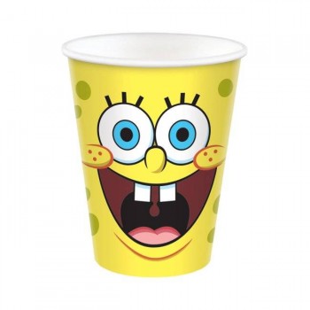 Platos 20 cm Bob Esponja Surfing (10 uds)