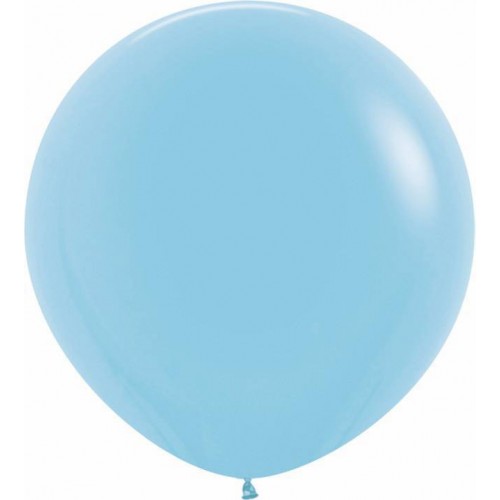Balão Azul Pastel 60 cm (1 ud)