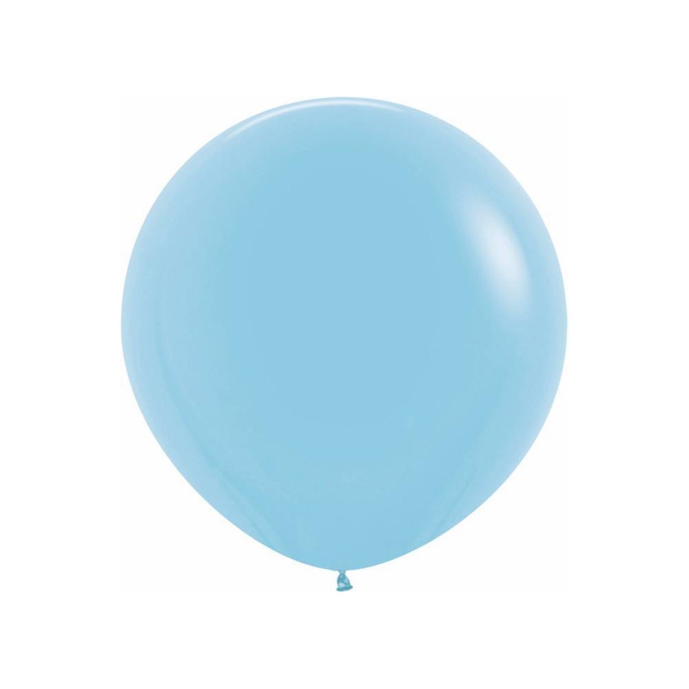 Balão Azul Pastel 60 cm (1 ud)