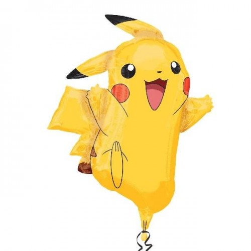 Balão forma Pikachu (1 ud)