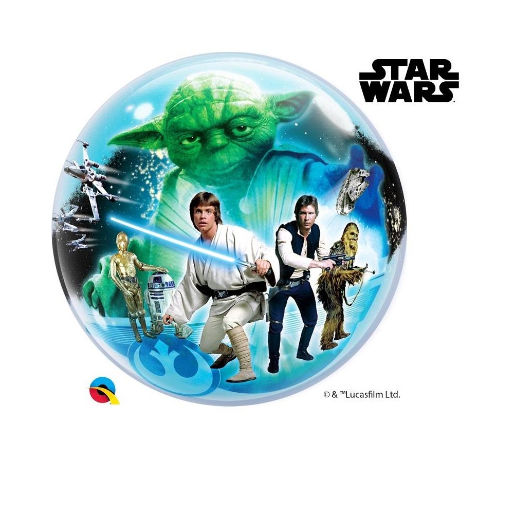 Balão Star Wars Bolha Grande (1 ud)