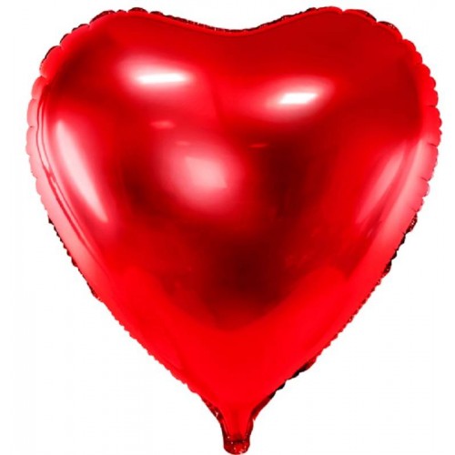 Balão Coração Vermelho 72 cm (1 ud)