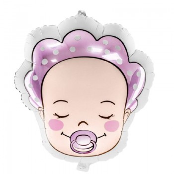 Balão foil baby girl (1 ud)