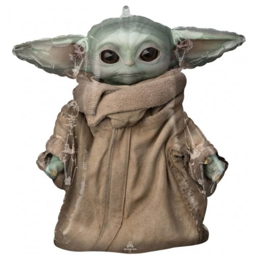 Globo Foil forma Baby Yoda (1 ud)