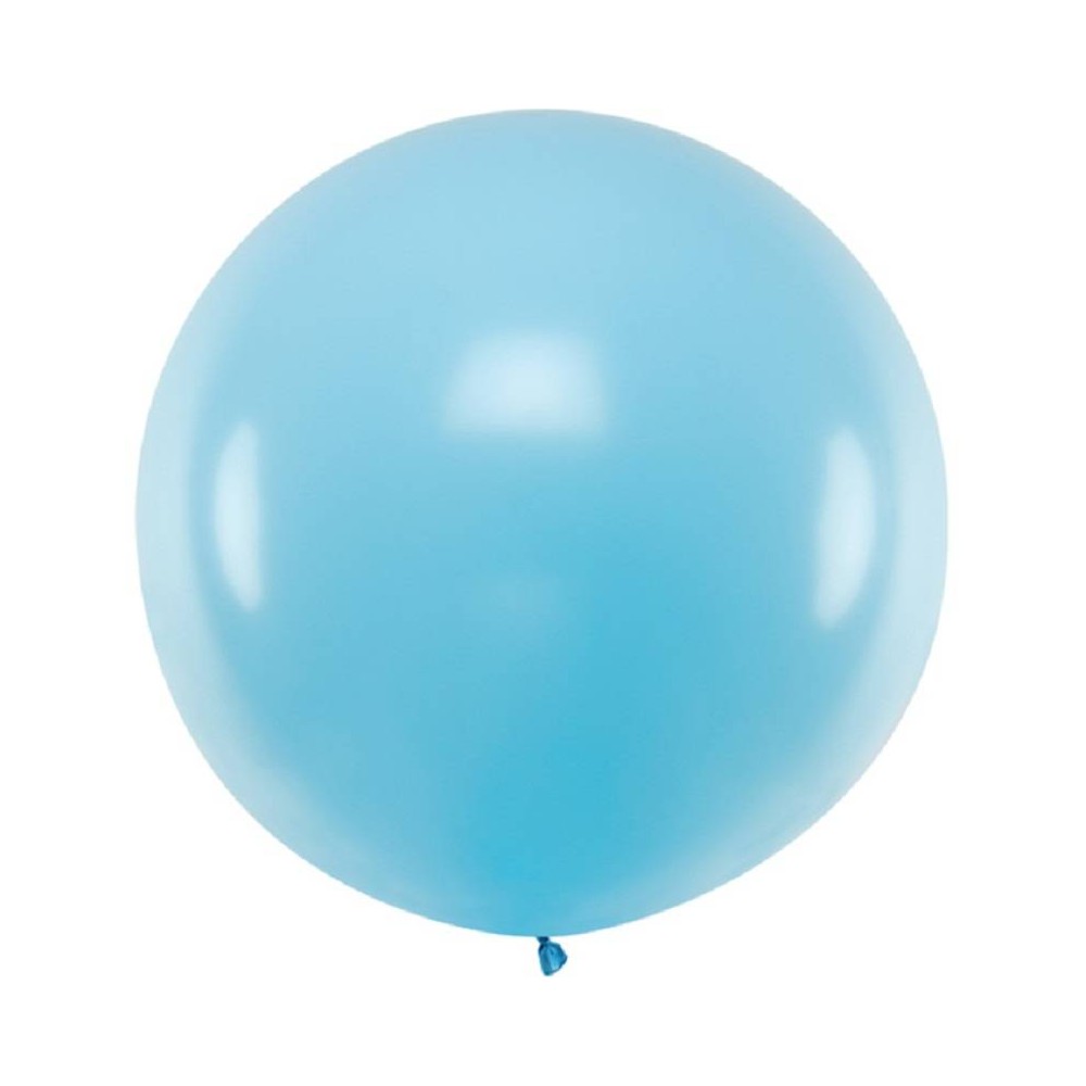 Balão Gigante Azul Light Pastel 1 m (1 ud)