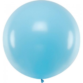 Balão Gigante Azul Light Pastel 1 m (1 ud)