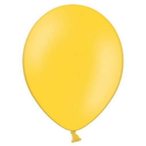 Balões Amarelo Mel Pastel (10 uds)