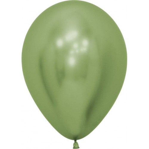 Balões Reflex Verde Limão (50 uds)