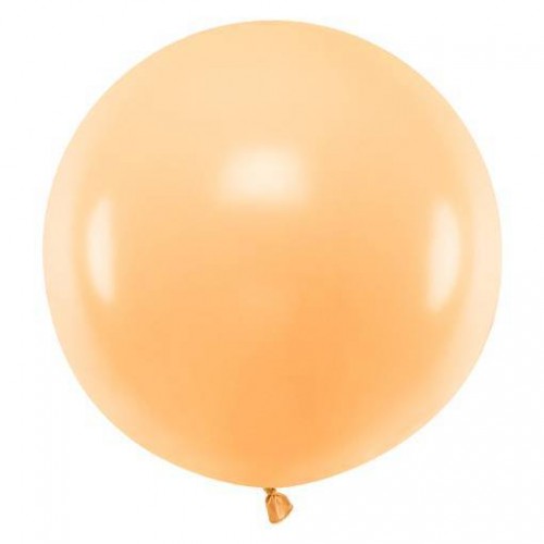 Balão Pêssego Claro Pastel 60 cm(1 ud)